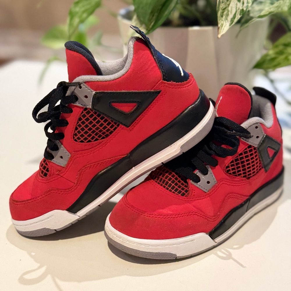 Kids Red Jordan Sneakers size 12c US
